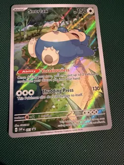 Snorlax 051 Sv: Scarlet & Violet Promo Cards Holo - Image 1