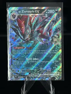 Pokemon TCG N's Zoroark EX 098/159 Double Rare Card Journey Together - Image 1