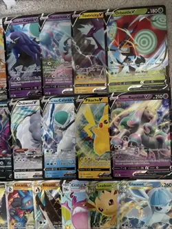 Lot Of Pokemon Cards - Lot of 23 Jumbo Cards W Binder - Image 2