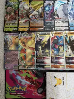 Lot Of Pokemon Cards - Lot of 23 Jumbo Cards W Binder - Image 5
