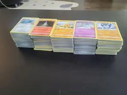 1000+ Pokemon Cards Bulk NM C/UC MOST W/ YELLOW EDGES No Basic Energy - Image 2