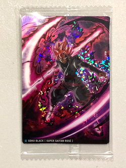 Goku Black - 7-22 R - Dragon Ball Wafer / Itajaga Card Sealed Japanese - Image 1