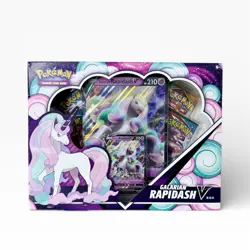 Pokemon Galarian Rapidash V Box Factory Sealed TCG Promo Oversized Card - Image 1