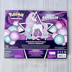 Pokemon Galarian Rapidash V Box Factory Sealed TCG Promo Oversized Card - Image 3