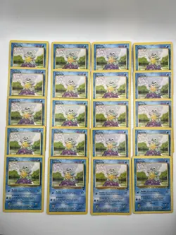 Pokemon TCG Squirtle 20 Card Lot - Base Set 2 93/130 & Unlimited 63/102 - Image 1