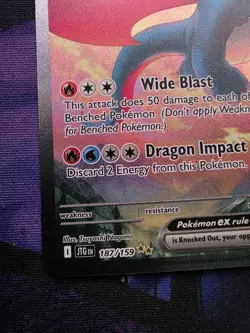 Salamence ex 187/159 Sv09: Journey Together SIR Pokemon TCG Card NM - Image 2