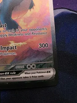 Salamence ex 187/159 Sv09: Journey Together SIR Pokemon TCG Card NM - Image 3