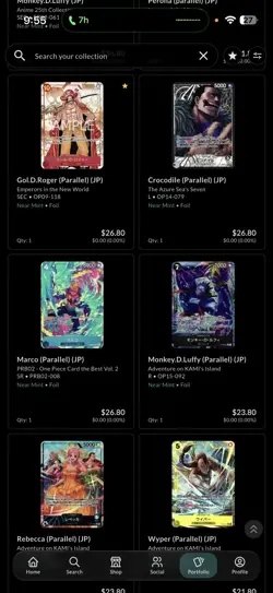 Bandai One Piece CCG Japanese Foil Parallel SP Card Lot Mihawk Nami Luffy Perona - Image 2