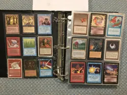 Big Vintage Binder 700 + Magic The Gathering Cards Revised Legends The Dark MTG - Image 2