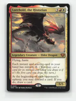 Lorehold, the Historian 201 SOS Secrets of Strixhaven Magic MTG NM - Image 1