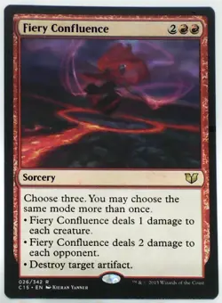 MTG - Fiery Confluence 026/342 - Commander 2015 - NM - Image 1