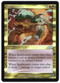 Sparkcaster 2001 Planeshift FOIL Multi-Color Uncommon Creature MTG NM AZ1 - Image 1