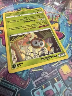 Pokemon 2022 McDonald's Promos Rowlet/Brindibou 2/15 Holo Rare French Card - Image 4
