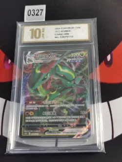 Pokemon TCG S-Chinese Rayquaza VMAX CS4BC 098/132 RRR-Pyxis gold 10 - Image 1