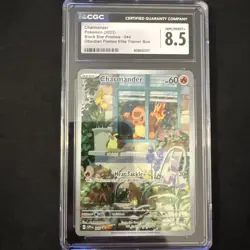 Charmander #044 Black Star Promo – Obsidian Flames ETB Holo Pokemon CGC 8.5 - Image 1