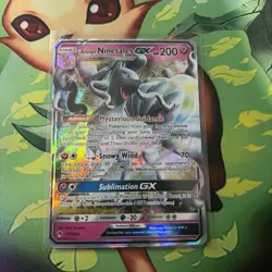Alolan Ninetales GX 132/214 (NM) - SM - Lost Thunder - Ultra Rare - Pokemon TCG - Image 1