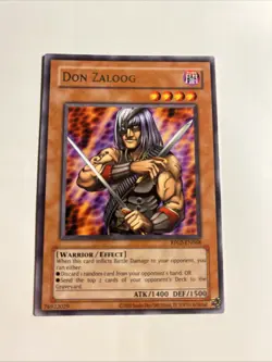 Yu-Gi-Oh! TCG Don Zaloog RP02-EN068 Rare Card Near Mint Condition - Image 1