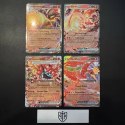 Pokemon TCG - EX Card 4-Card Lot - Ultra Rare Holo - NM - Image 1