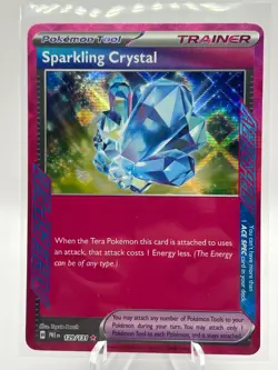 Sparkling Crystal - Pokemon - SV: Prismatic Evolutions - Holo - 129/131 NM - Image 1