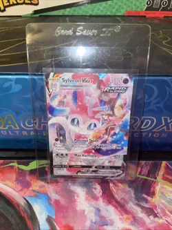 Pokemon SYLVEON VMAX Ultra Rare Holo TG15/TG30 Brilliant Stars - Image 1