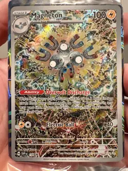 Pokemon TCG Magneton SVP 159 Surging Sparks Promo - Image 1