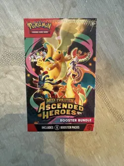 Pokemon Mega Evolution Ascended Hero’s Booster Bundle - Image 1