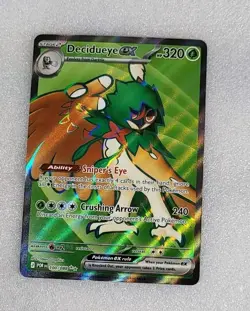 Decidueye ex 100/088 NM/M Perfect Order POR Full Art Pokemon TCG - Image 1