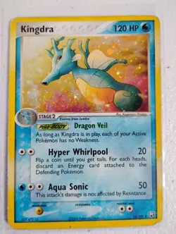 Pokemon Kingdra #12/109 - 2004 EX Team Rocket Returns Holo Rare - Vintage - Image 1