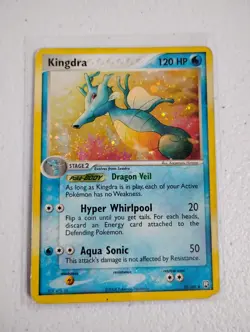 Pokemon Kingdra #12/109 - 2004 EX Team Rocket Returns Holo Rare - Vintage - Image 2