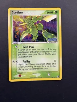 Pokemon TCG Scyther Unseen Forces Reverse Holo Stamped 46/115 - Image 1