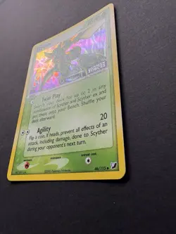 Pokemon TCG Scyther Unseen Forces Reverse Holo Stamped 46/115 - Image 2