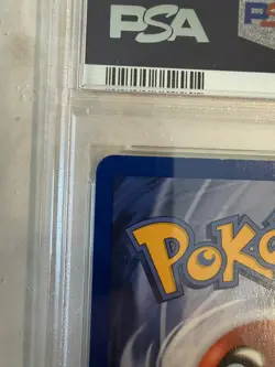 2004 Pokemon Rocket’s Entei 97/109 Team Rocket Returns Holo PSA 7 NM - Image 5