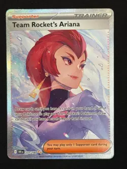 Team Rocket's Ariana 237/182 Destined Rivals Pokemon NM/M - Image 1