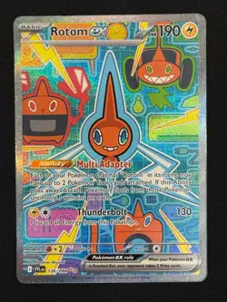 Rotom ex 126/094 Special Illustration Rare Phantasmal Flames Pokemon NM/M - Image 1