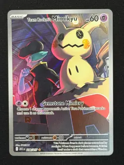 Team Rocket's Mimikyu 238/217 Illustration Rare ME: Ascended Heroes Pokemon NM/M - Image 1