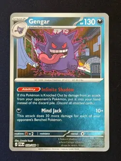 Gengar 050/088 Rare Perfect Order Pokemon Reverse Holo NM/M - Image 1