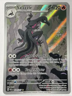 Salazzle 224/217 Ascended Heroes Full Illustration Rare Near Mint! Pokemon TCG - Image 1