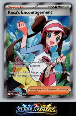 Rosa's Encouragement 114/088 - SR - Perfect Order - English - Pokemon - NM - Image 1