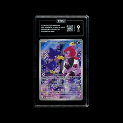 TEAM ROCKET'S MURKROW 2025 POKEMON SCARLET & VIOLET #200/182 TAG 9 - Image 1