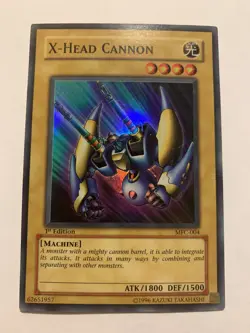 Yu-GI-Oh! X-Head Cannon MFC-004 Super Rare 1st Ed LP/MP (see photos) - Image 1