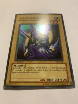 Yu-GI-Oh! X-Head Cannon MFC-004 Super Rare 1st Ed LP/MP (see photos) - Image 2
