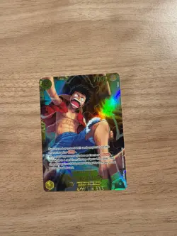 Monkey.D.Luffy OP15-119 Secret Rare Adventure on Kami's Island One Piece Foil NM - Image 1