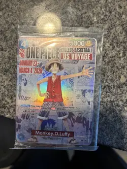 Monkey.D.Luffy (055) (College Basketball US Voyage) P-055 One Piece Promotion - Image 2