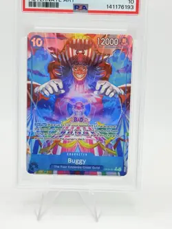 2024 One Piece Op09 Buggy Alternate Art #051 PSA 10 - Image 2