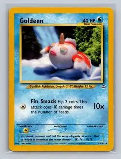 (2x) GOLDEEN - Neo Revelation Set - 45/64 - Common - Pokemon Card - MP - Image 1