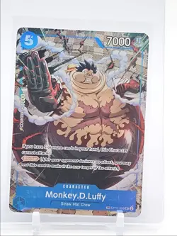 MONKEY .D. LUFFY 2025 ONE PIECE TREASURE ALT ART SSP OP11-058 Q6095 - Image 1