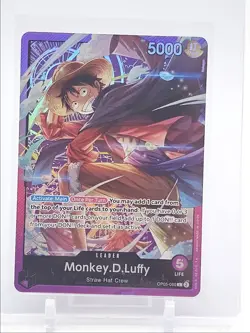 MONKEY .D. LUFFY 2023 ONE PIECE AWAKENING OF ERA ALTERNATIVE OP05-060 Q6095 - Image 1