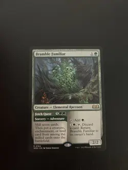Bramble Familiar - MTG Wilds of Eldraine Regular Rare 164 - Image 1