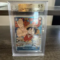 2024 ONE PIECE CHAMPIONSHIP 2023 EVENT P-033 MONKEY D. LUFFY BGS 9.5 (PSA 10) - Image 3
