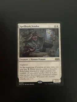 Spellbook Vendor - MTG Wilds of Eldraine Regular Rare 31 - Image 1